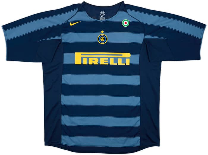 2004-05 Inter Milan Third Shirt J. Zanetti #4 - 10/10 - (XXL)