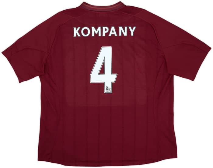 2012-13 Manchester City Away Shirt Kompany #4 - 8/10 - (3XL)