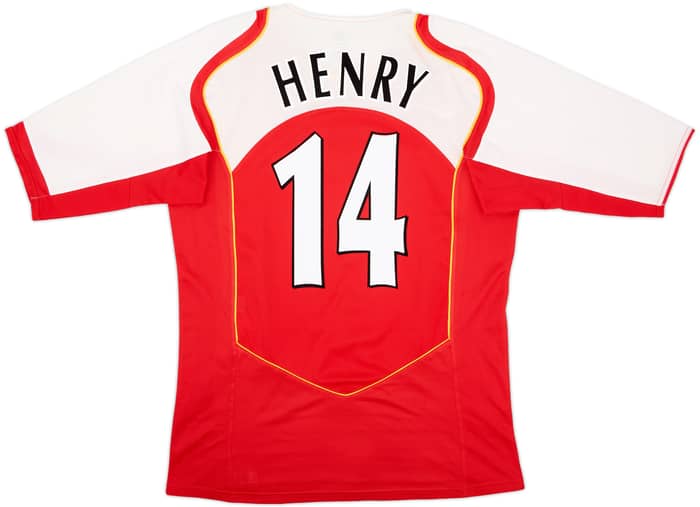 2004-05 Arsenal Camiseta Local Henry #14 - 8/10 - (XXL)