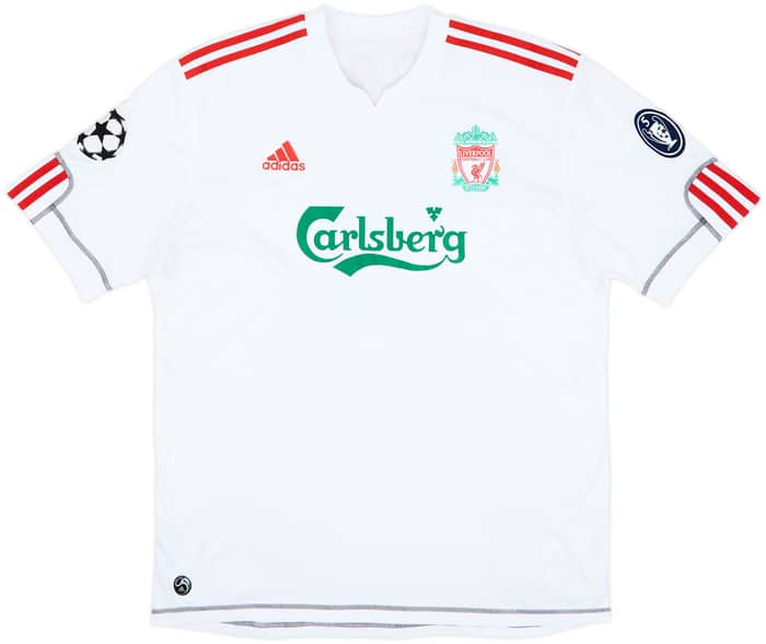Camiseta de la tercera equipación del Liverpool 2009-10 Torres #9 - 5/10 - (XL)