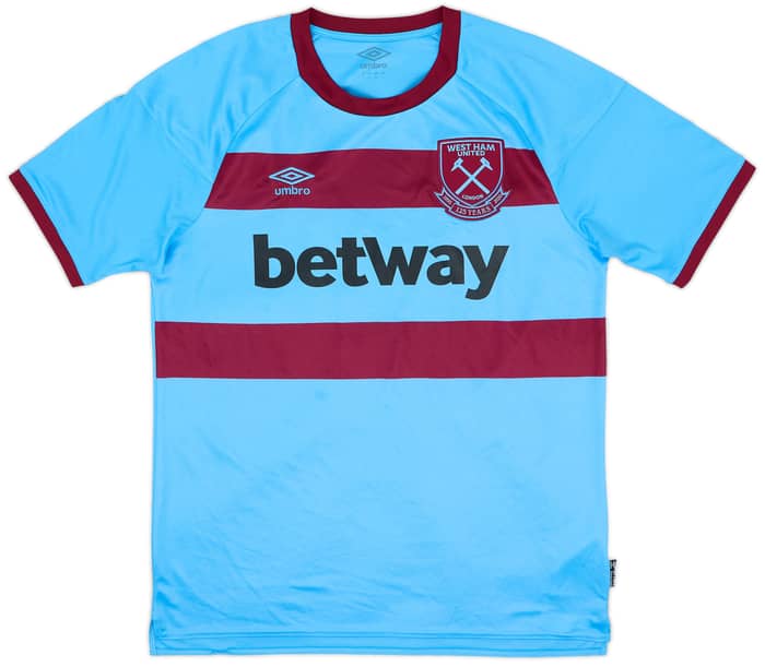 2020-21 West Ham Away Shirt Noble #16 - 9/10 - (L)