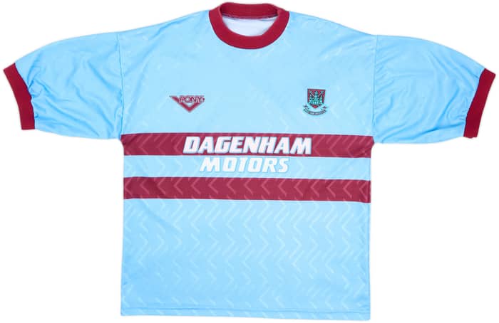 1993-95 West Ham Away Shirt - 8/10 - (XXL)