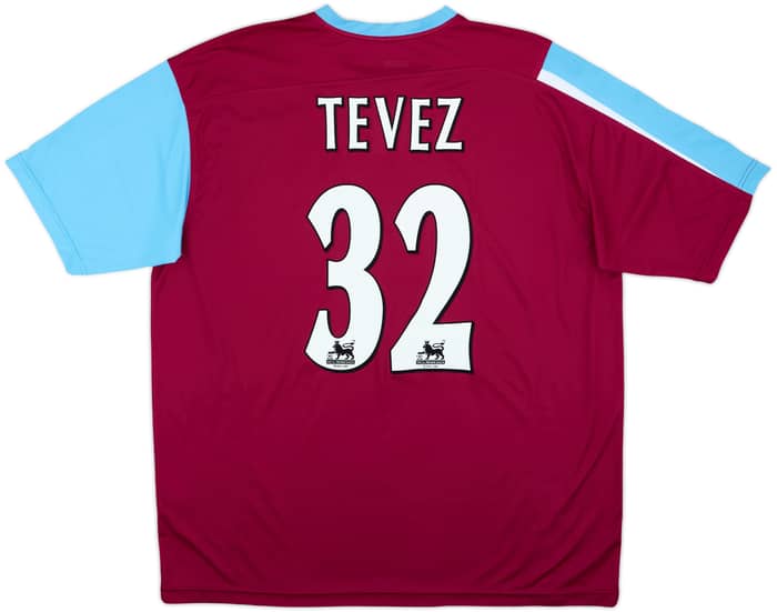2005-07 West Ham Home Shirt Tevez #32 - 8/10 - (XL)