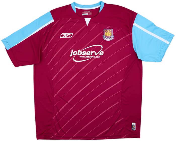 2005-07 West Ham Home Shirt Tevez #32 - 8/10 - (XL)