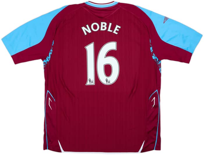 2007-08 West Ham Home Shirt Noble #16 - 6/10 - (XL)