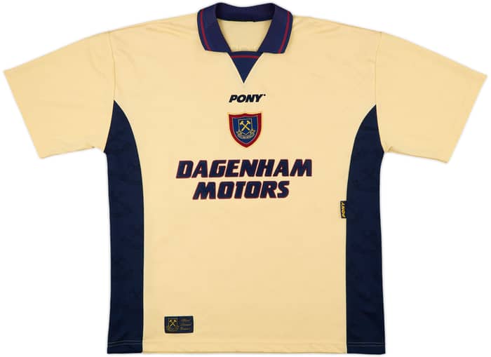 1996-97 West Ham Third Shirt Dicks #3 - 10/10 - (XXL)