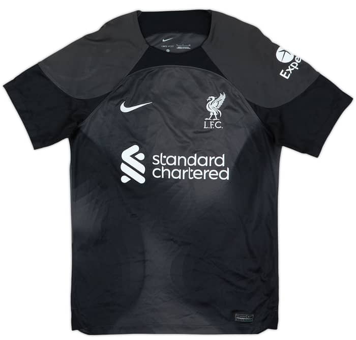 2022-23 Liverpool GK Shirt A.Becker #1 - 6/10 - (S)
