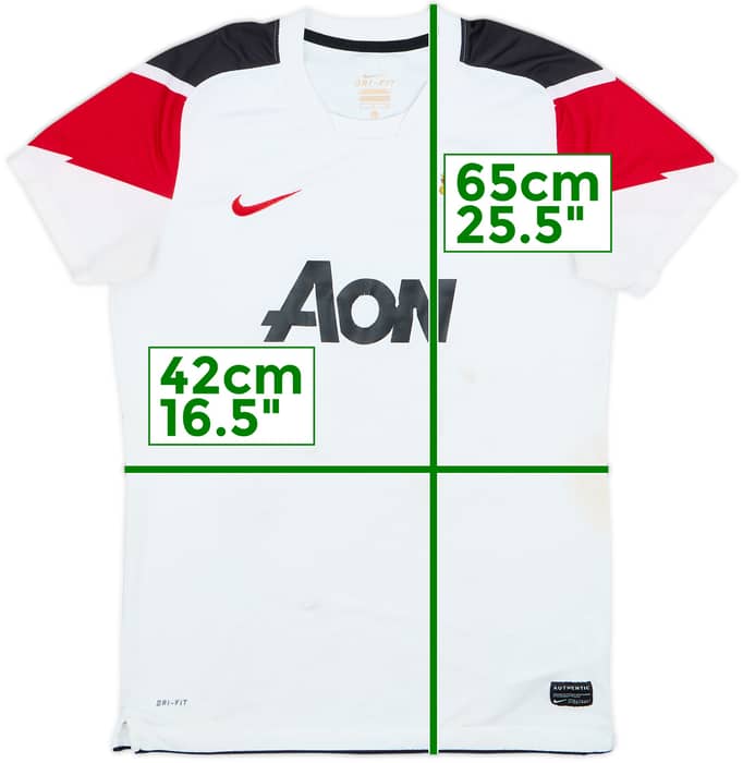 2010-12 Manchester United Away Shirt - 4/10 - (Women's S)