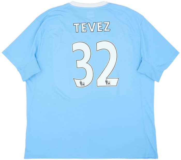 Camiseta de local del Manchester City 2009-10 Tevez #32 - 6/10 - (3XL)