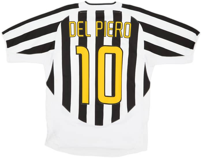 2003-04 Juventus Home Shirt Del Piero #10 - 6/10 - (L)