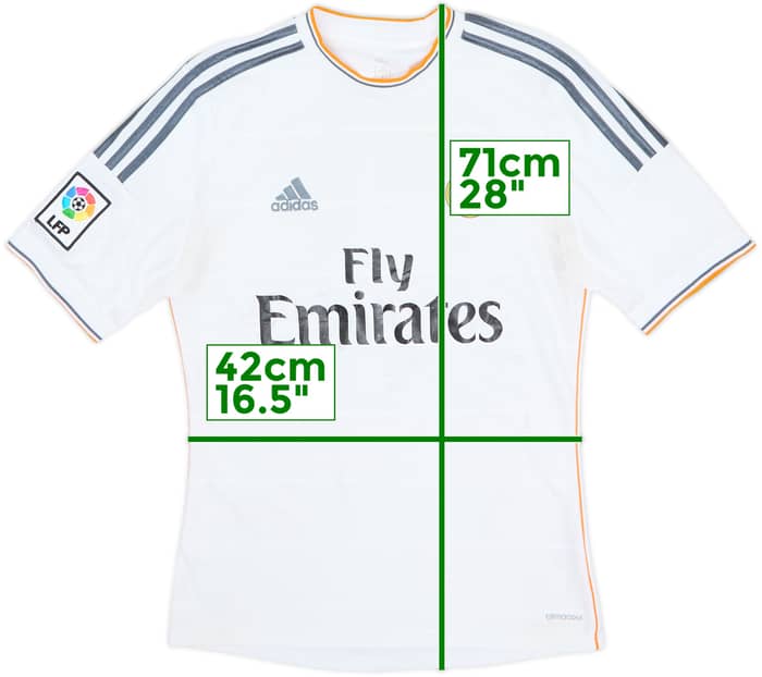 2013-14 Real Madrid Camiseta Local - 4/10 - (S)