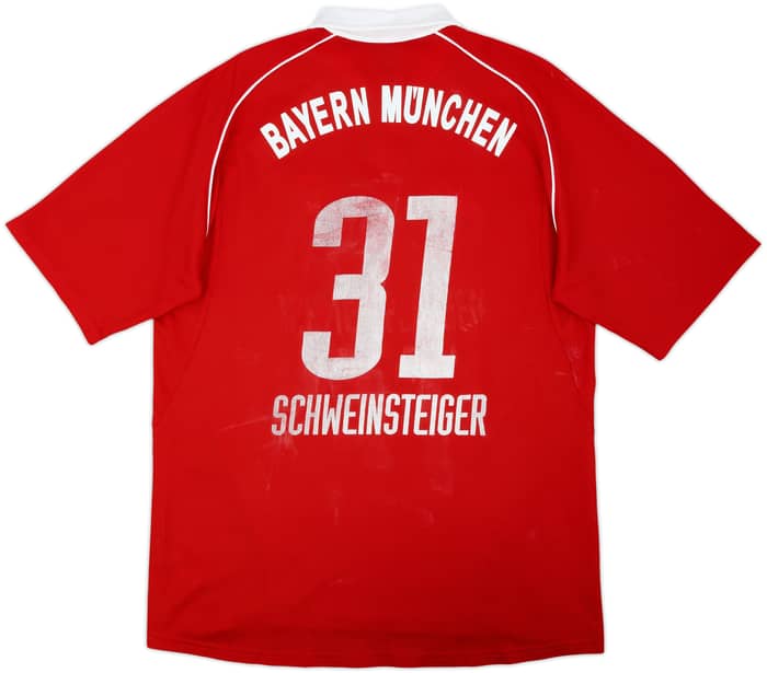 2005-06 Bayern Munich Home Shirt Schweinsteiger #31 - 5/10 - (L)