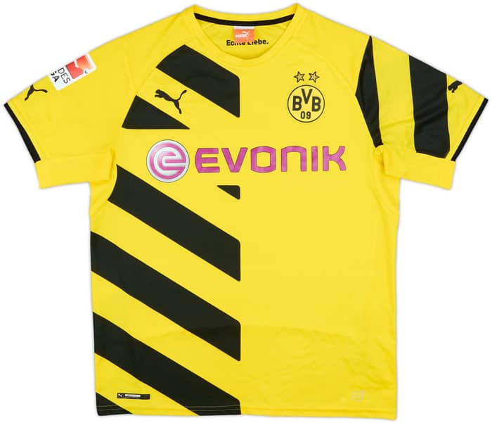 2014-15 Borussia Dortmund Home Shirt Gundogan #8 - 8/10 - (L)