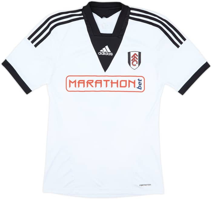 2013-14 Fulham Home Shirt Berbatov #9 - 8/10 - (S)
