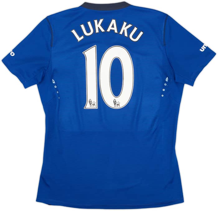 2014-15 Everton Home Shirt Lukaku #10 - 8/10 - (M)