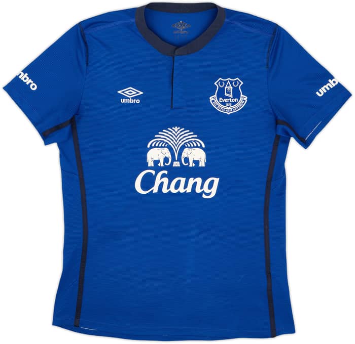 2014-15 Everton Home Shirt Lukaku #10 - 8/10 - (M)