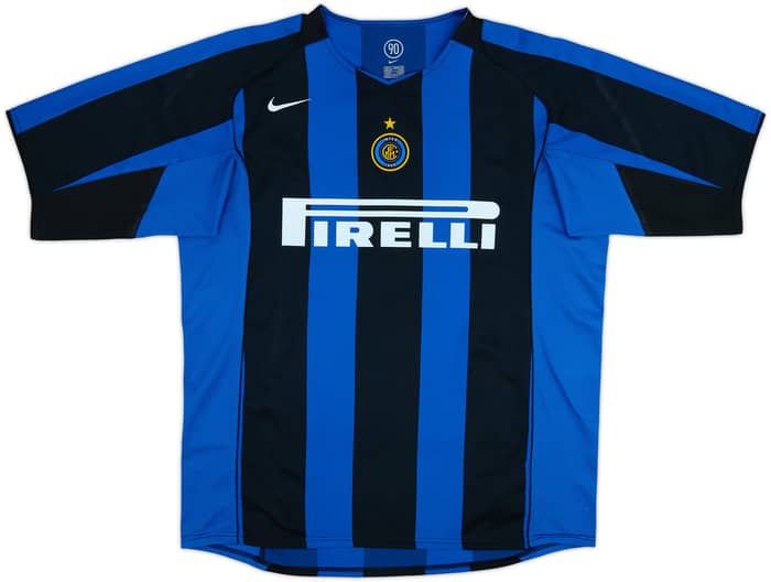 2004-05 Inter Milan Home Shirt Adriano #10 - 8/10 - (XL)
