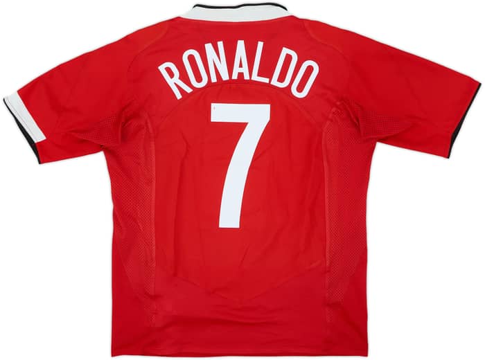 2004-06 Manchester United Home Shirt Ronaldo #7 - 6/10 - (L)