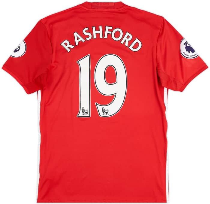 2016-17 Manchester United Home Shirt Rashford #19 - 5/10 - (S)