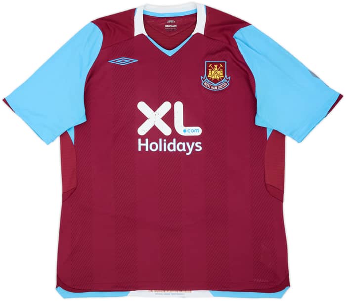 2007-08 West Ham Home Shirt Noble #16 - 6/10 - (M)