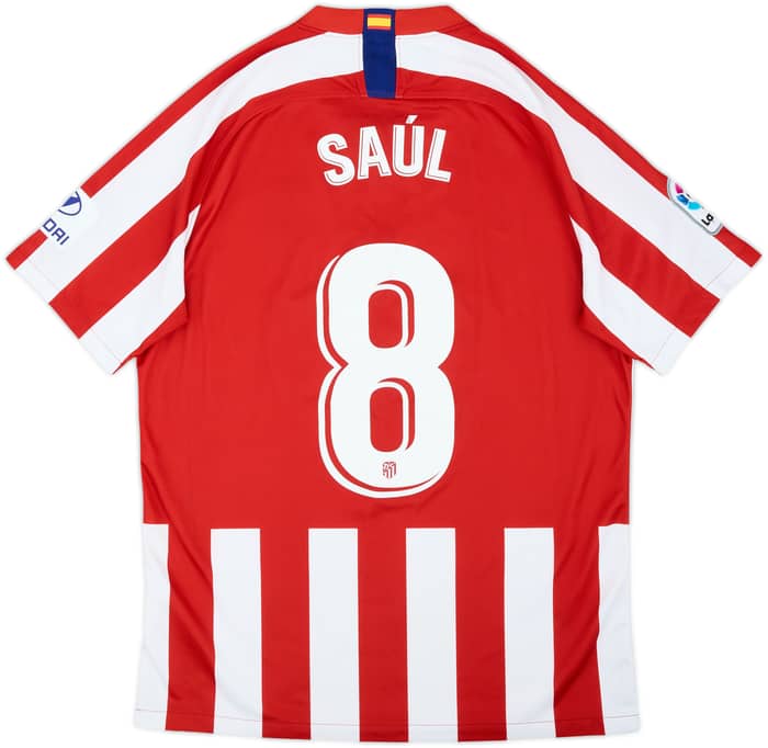 Camiseta de local del Atletico Madrid 2019-20 Saul #7 - 9/10 - (M)