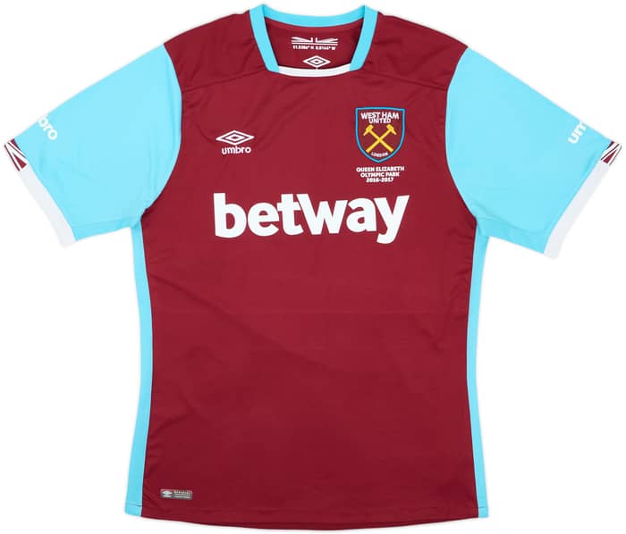 2016-17 West Ham Home Shirt Payet #27 - 6/10 - (Women's XL)