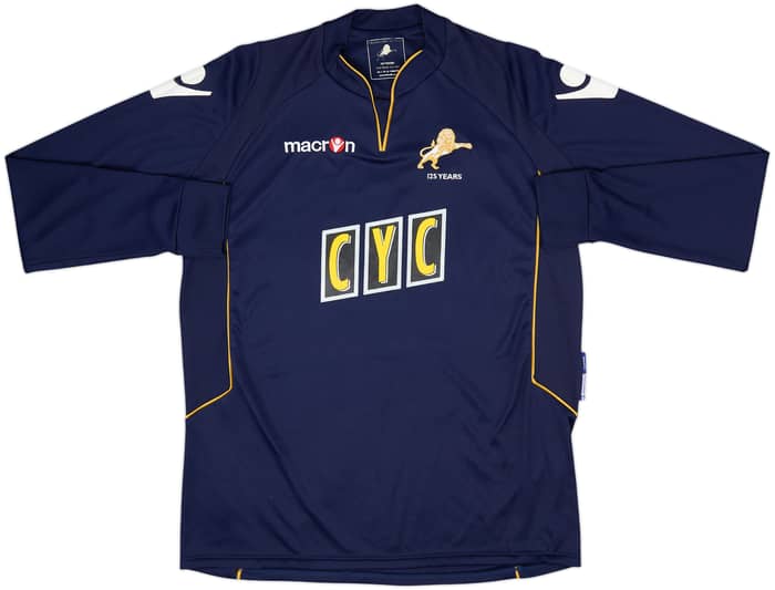 2010-11 Millwall '125 Years' Home L/S Shirt - 5/10 - (L)