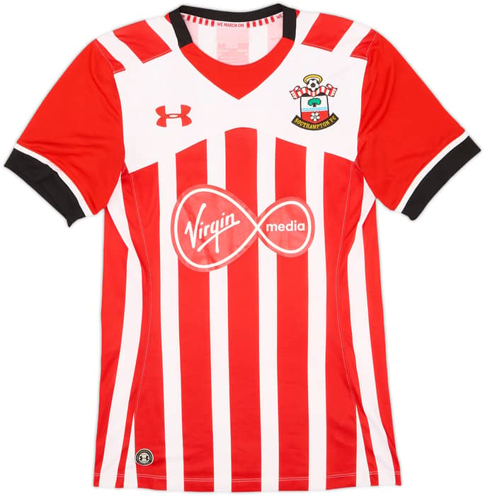 2016-17 Southampton Home Shirt Virgil #17 - 6/10 - (S)