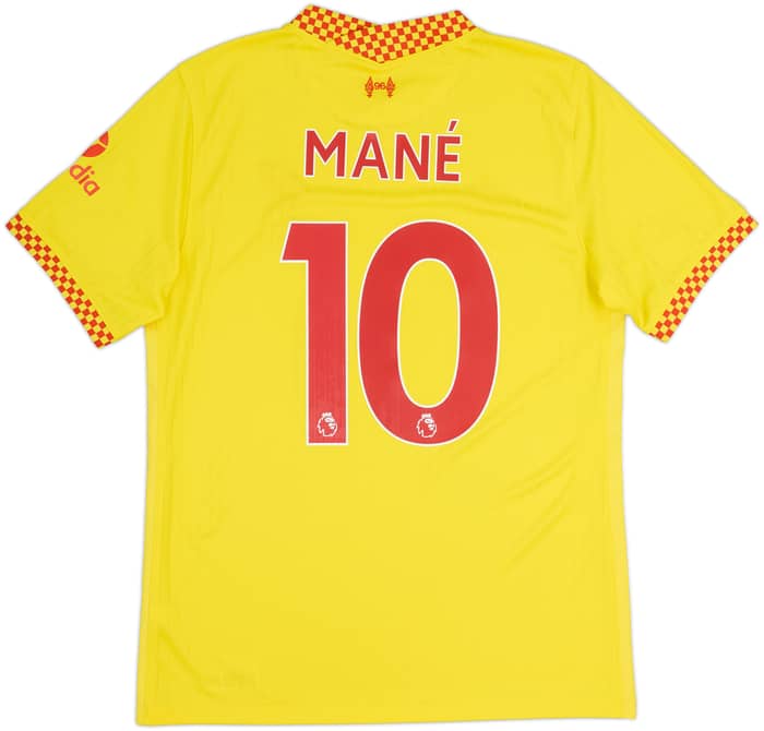 2021-22 Liverpool Third Shirt Mane #10 - 7/10 - (M)