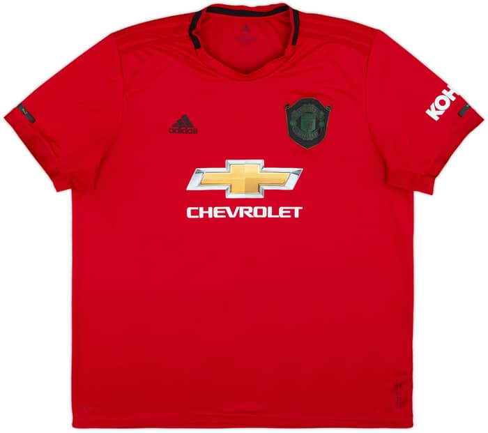 2019-20 Manchester United Home Shirt B.Fernandes #18 - 6/10 - (XXL)