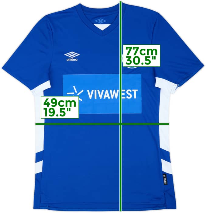 2021-22 Schalke Camiseta Local - 9/10 - (M)