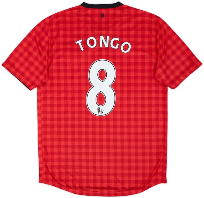 2012-13 Manchester United Home Shirt Tongo #8 - 7/10 - (M)