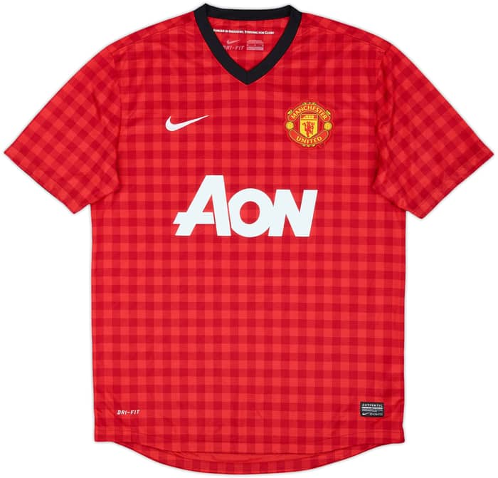 2012-13 Manchester United Home Shirt Tongo #8 - 7/10 - (M)