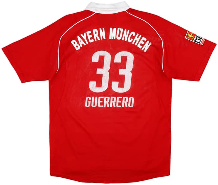 2005-06 Bayern Munich Home Shirt Guerrero #33 - 6/10 - (15-16 Years)