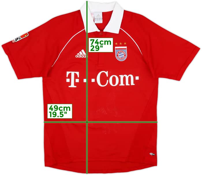 2005-06 Bayern Munich Home Shirt Guerrero #33 - 6/10 - (15-16 Years)