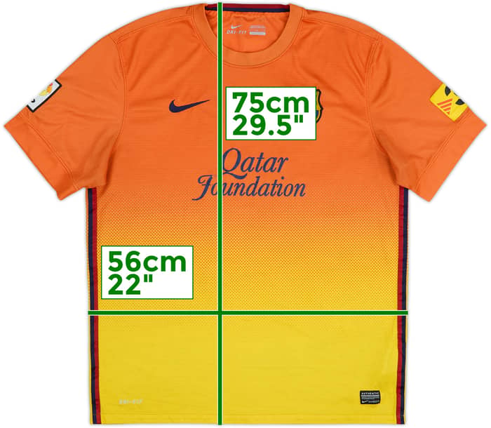 2012-13 Barcelona Away Shirt - 5/10 - (L)