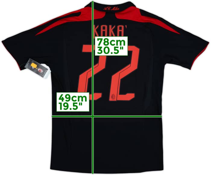 2007-08 AC Milan Third Shirt Kaka #22 (M)