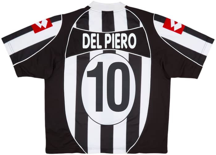 2002-03 Juventus Home Shirt Del Piero #10 - 8/10 - (XXL)