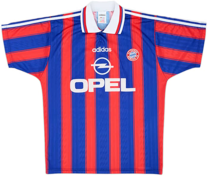 1995-97 Bayern Munich Home Shirt Klinsmann #18 - 9/10 - (M)