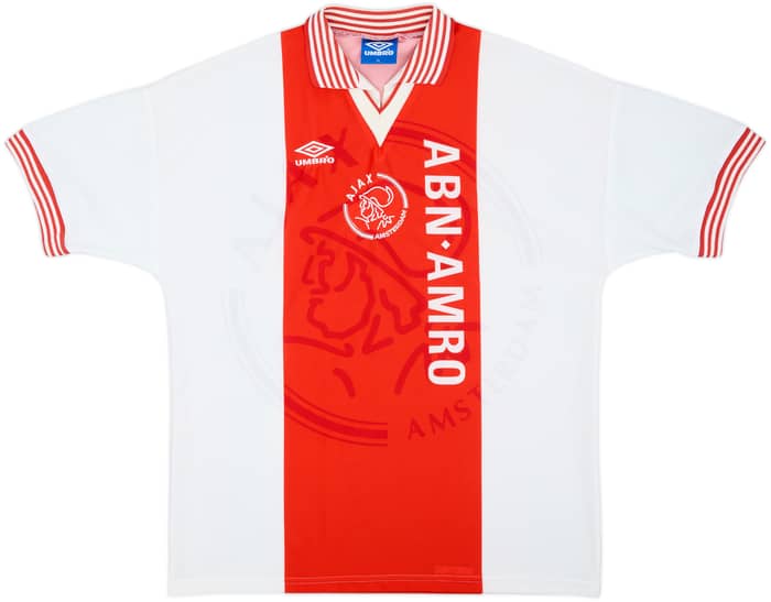1995-96 Ajax Home Shirt - 9/10 - (XL)