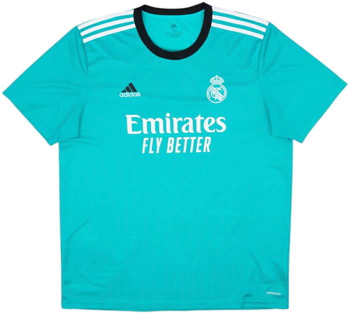 2021-22 Real Madrid Third Shirt Benzema #9 - 9/10 - (XL)