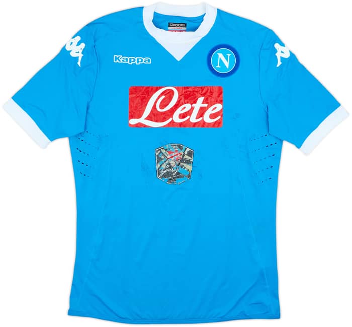 2015-16 Napoli Home Shirt - 5/10 - (3XL)