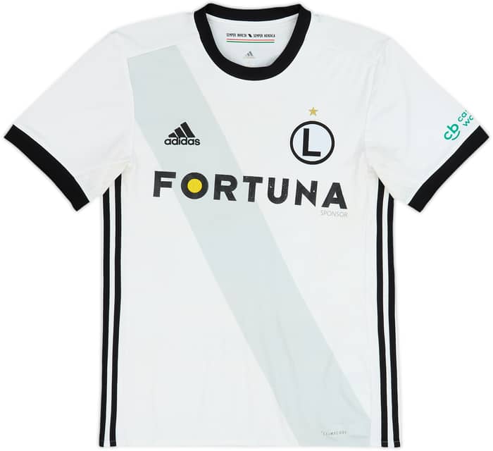 2017-18 Legia Warsaw Home Shirt Carlitos #27 - 5/10 - (S)