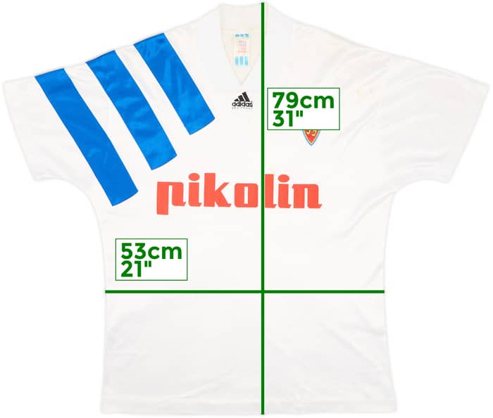 Camiseta de local del Real Zaragoza 1992-93 - 7/10 - (L)