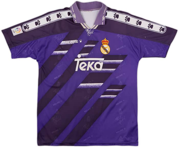 1994-96 Real Madrid Away Shirt - 6/10 - (13-14 Years)