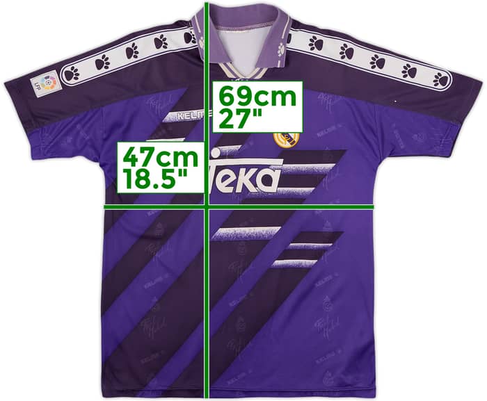 1994-96 Real Madrid Away Shirt - 6/10 - (13-14 Years)