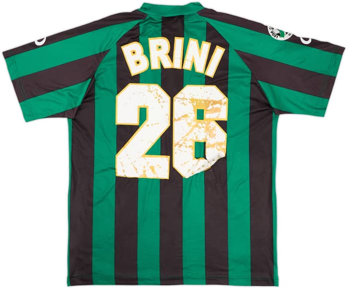 2008-09 Sassuolo Match Issue Home Shirt Brini #26
