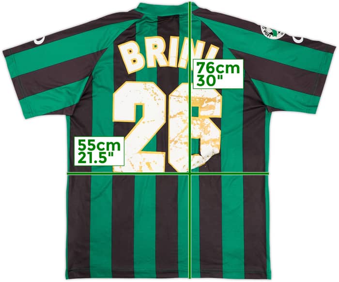 2008-09 Sassuolo Match Issue Home Shirt Brini #26