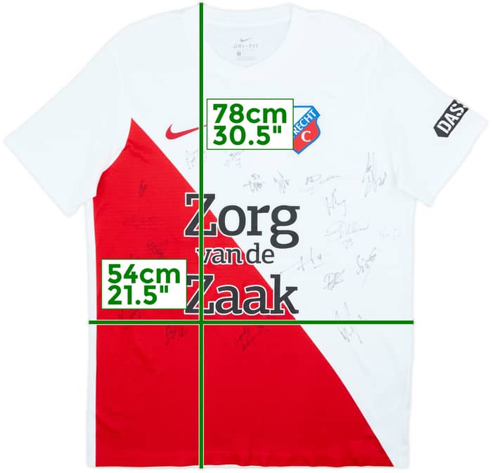 2019-20 Utrecht Signed Home Shirt - 8/10 - (L)
