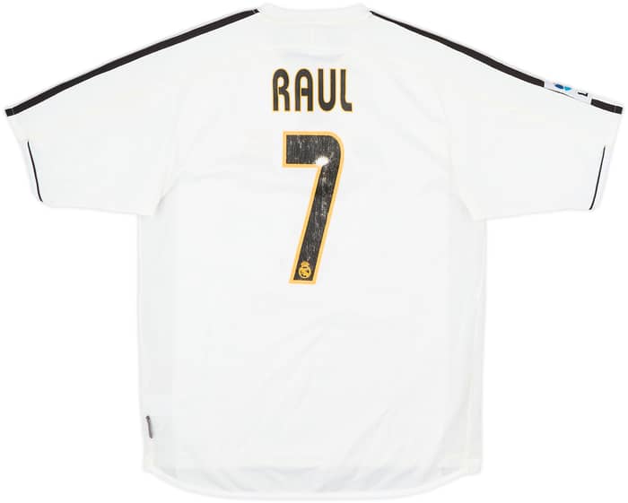 2003-04 Real Madrid Home Shirt Raul #7 - 5/10 - (S)